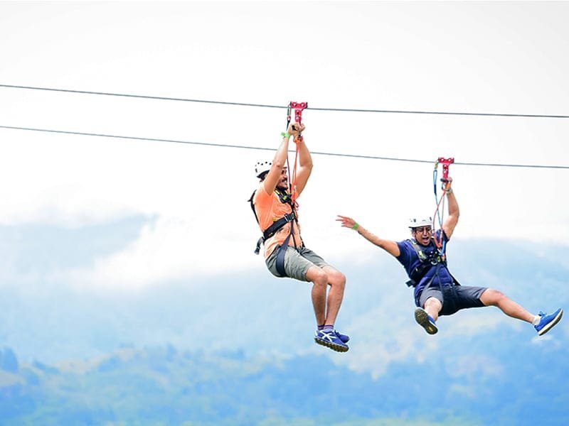 Mega Zip Line, Ella