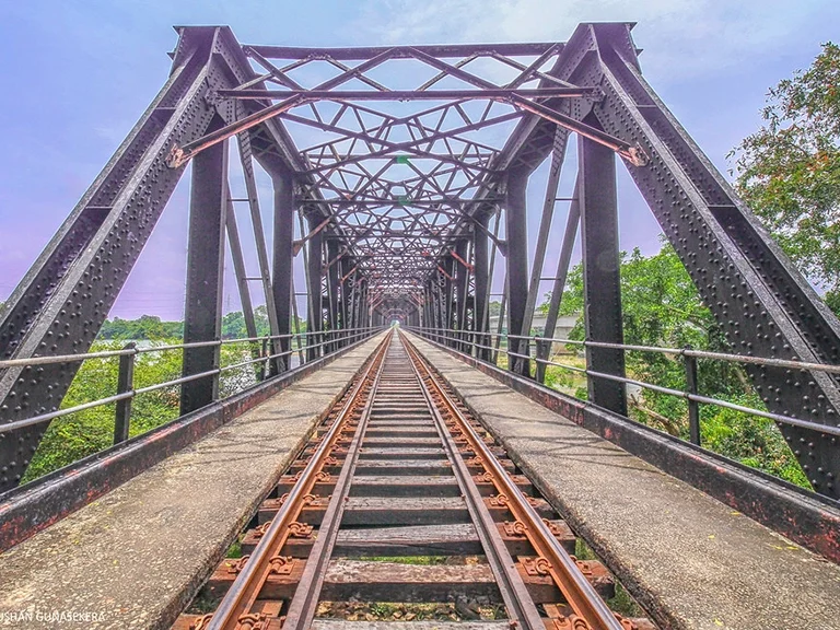 Manampitiya Bridge, Polonnaruwa