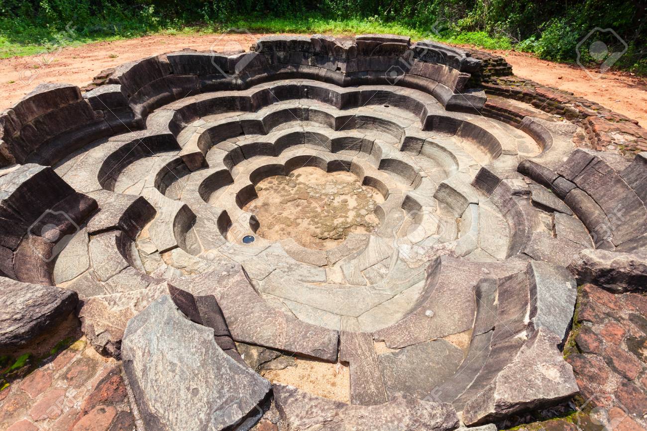 92507517 nelum pokuna lotus pond are the baths in polonnaruwa ancient city sri lanka 1